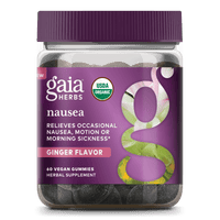Gaia Herbs Nausea Gummies || 60 ct