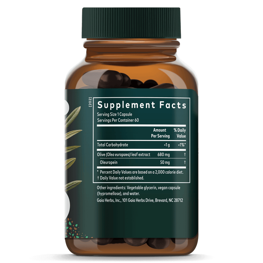 Olive Leaf Extract for Immune Function* | Gaia Herbs
