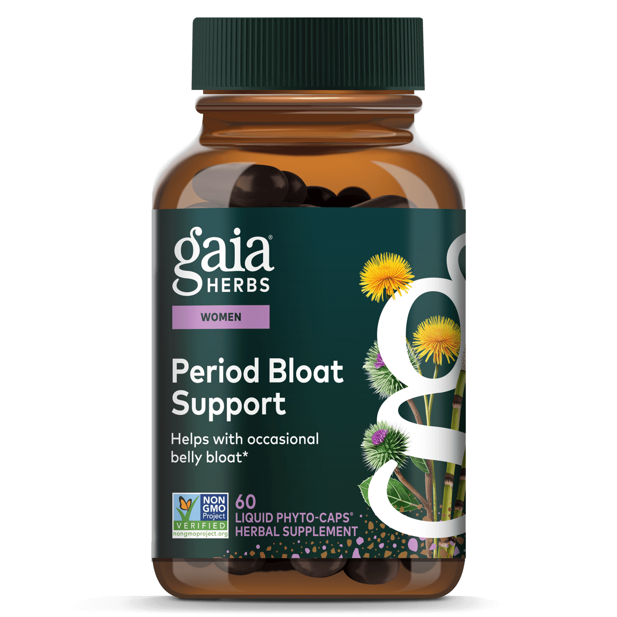Gaia Herbs Bloat Support for Women || 60 ct