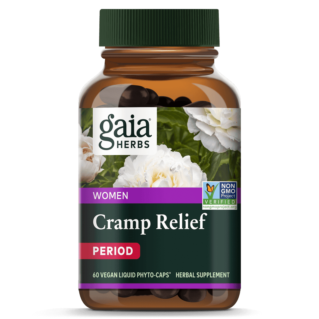 Gaia Herbs Cramp Relief for Women || 60 ct