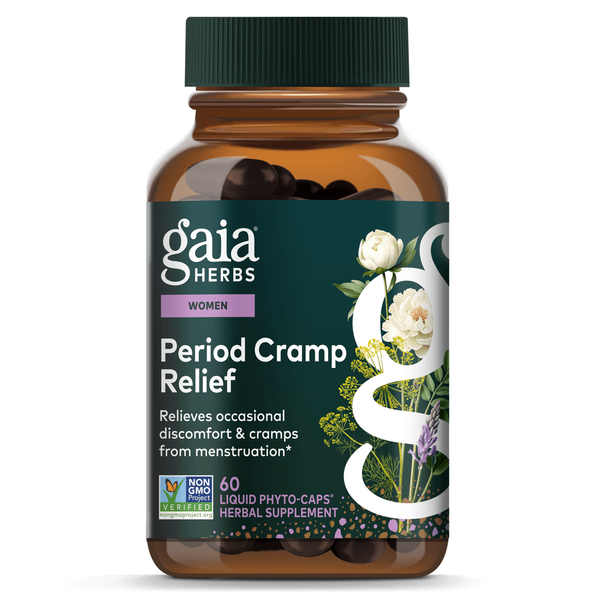 Gaia Herbs Cramp Relief for Women || 60 ct