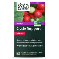 Gaia Herbs Cycle Support for Women carton || 60 ct