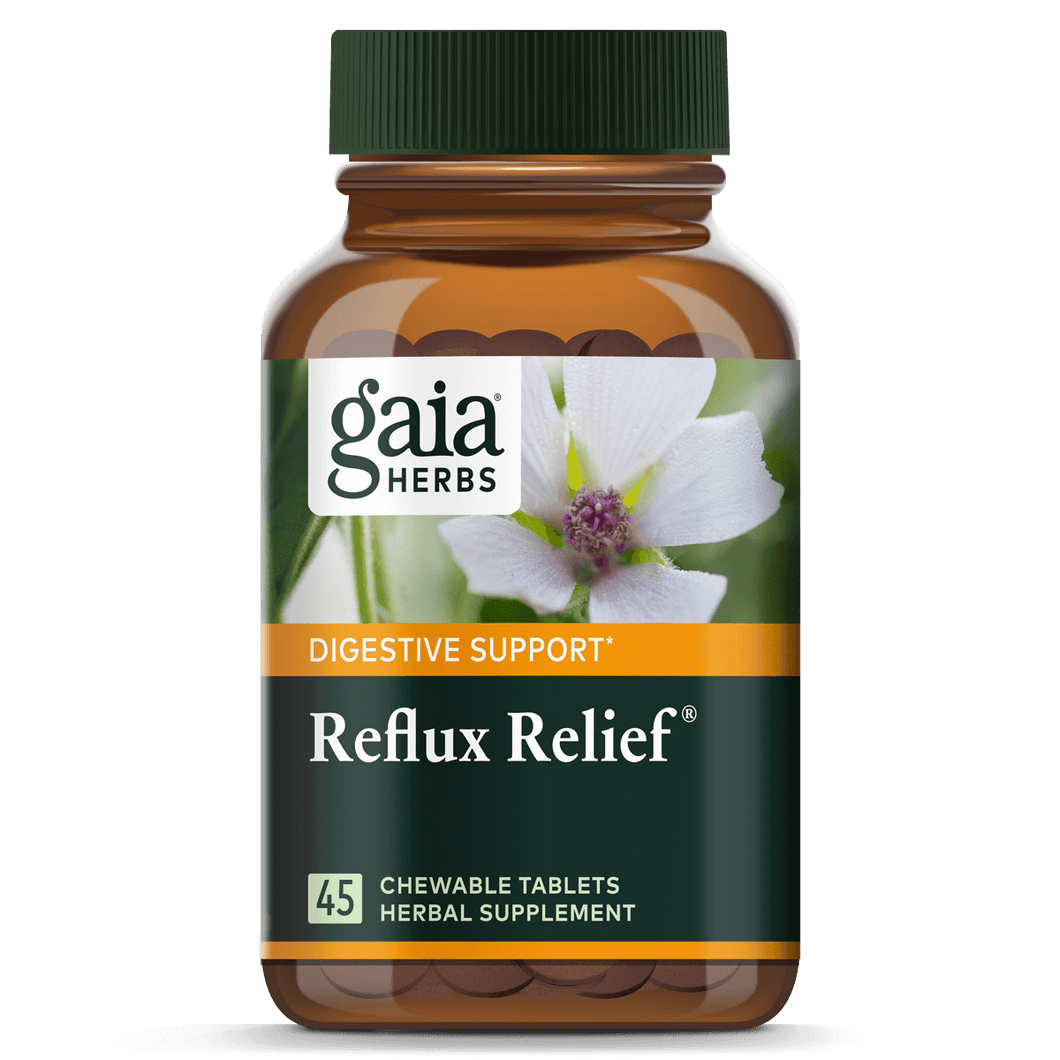 Gaia Herbs Reflux Relief for Digestive Support || 45 ct