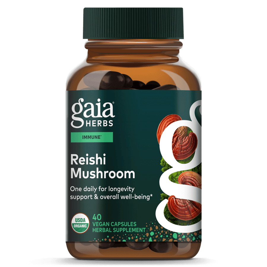 Gaia Herbs Reishi Mushroom Extract || 40 ct
