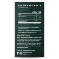 Gaia Herbs Sauerkraut Postbiotic supplement facts || 60 ct