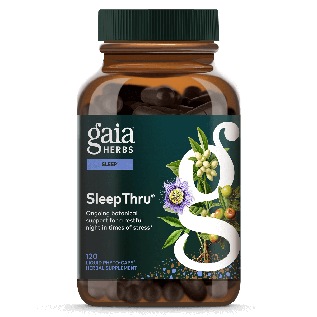 Gaia Herbs SleepThru for Sleep Support || 120 ct