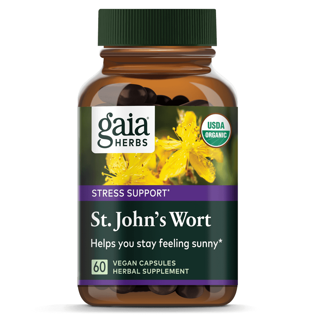 Gaia Herbs St. John's Wort for Stress Support || 60 ct