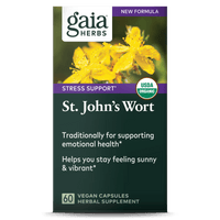 Gaia Herbs St. John's Wort Capsules carton front || 60 ct