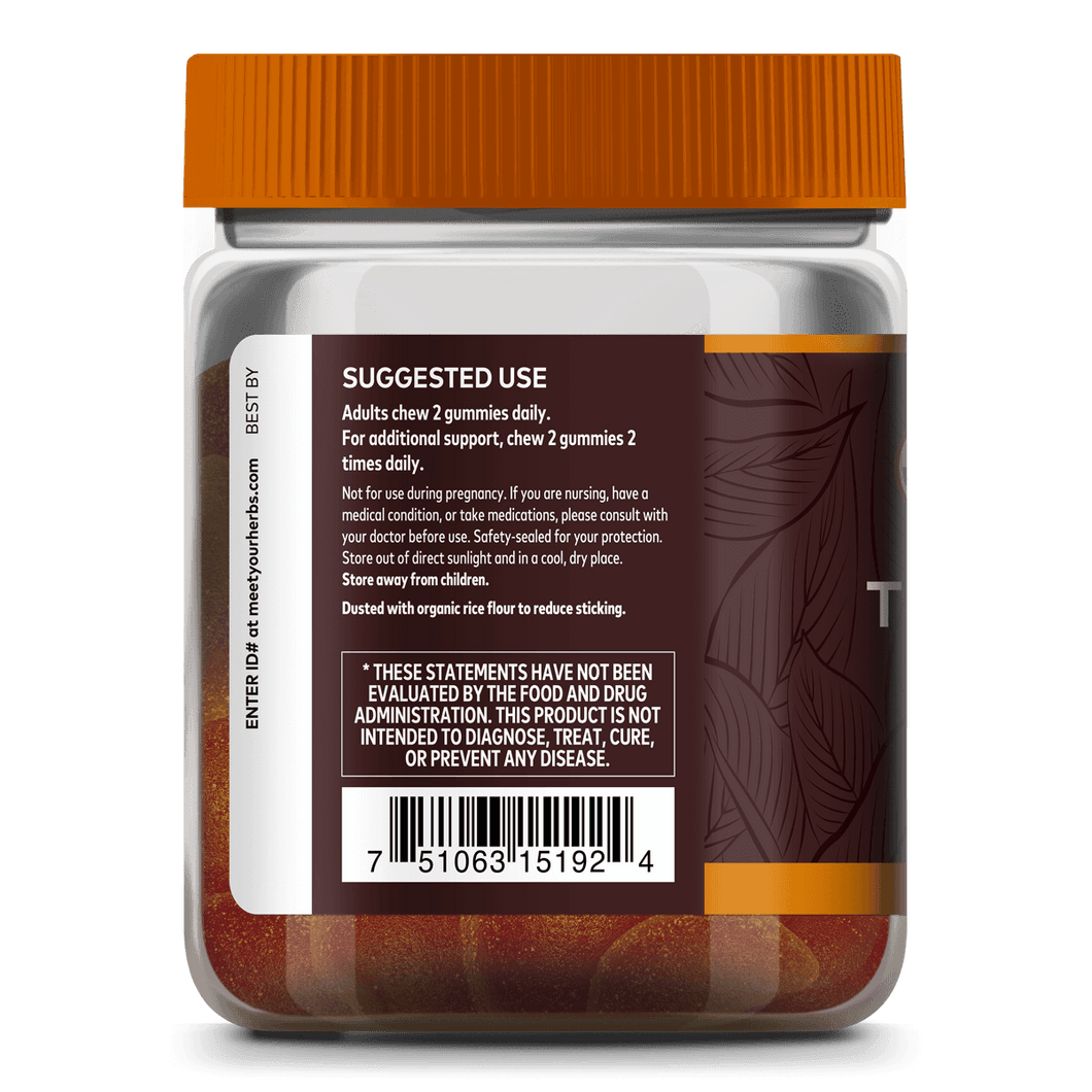 Turmeric Gummies Supports Healthy Inflammatory Function Gaia Herbs®