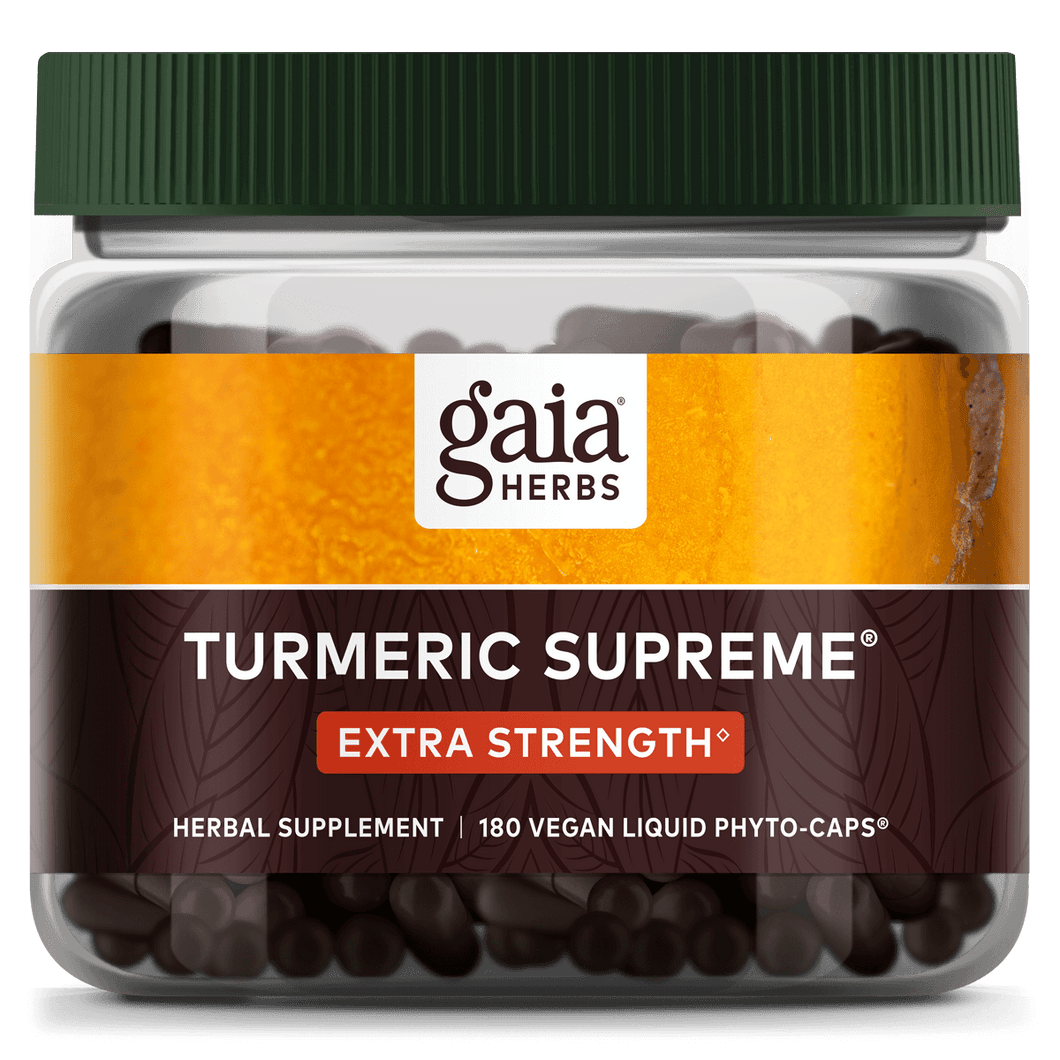 Turmeric Supplement Pills Turmeric Supreme® Extra Strength Gaia Herbs®