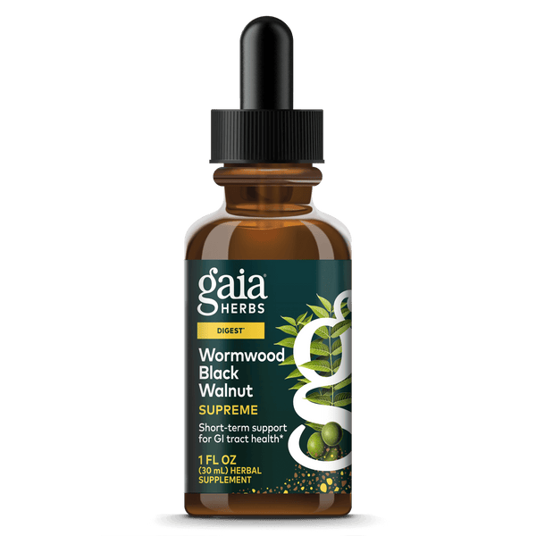 Wormwood and Black Walnut Extract for Digestive Support