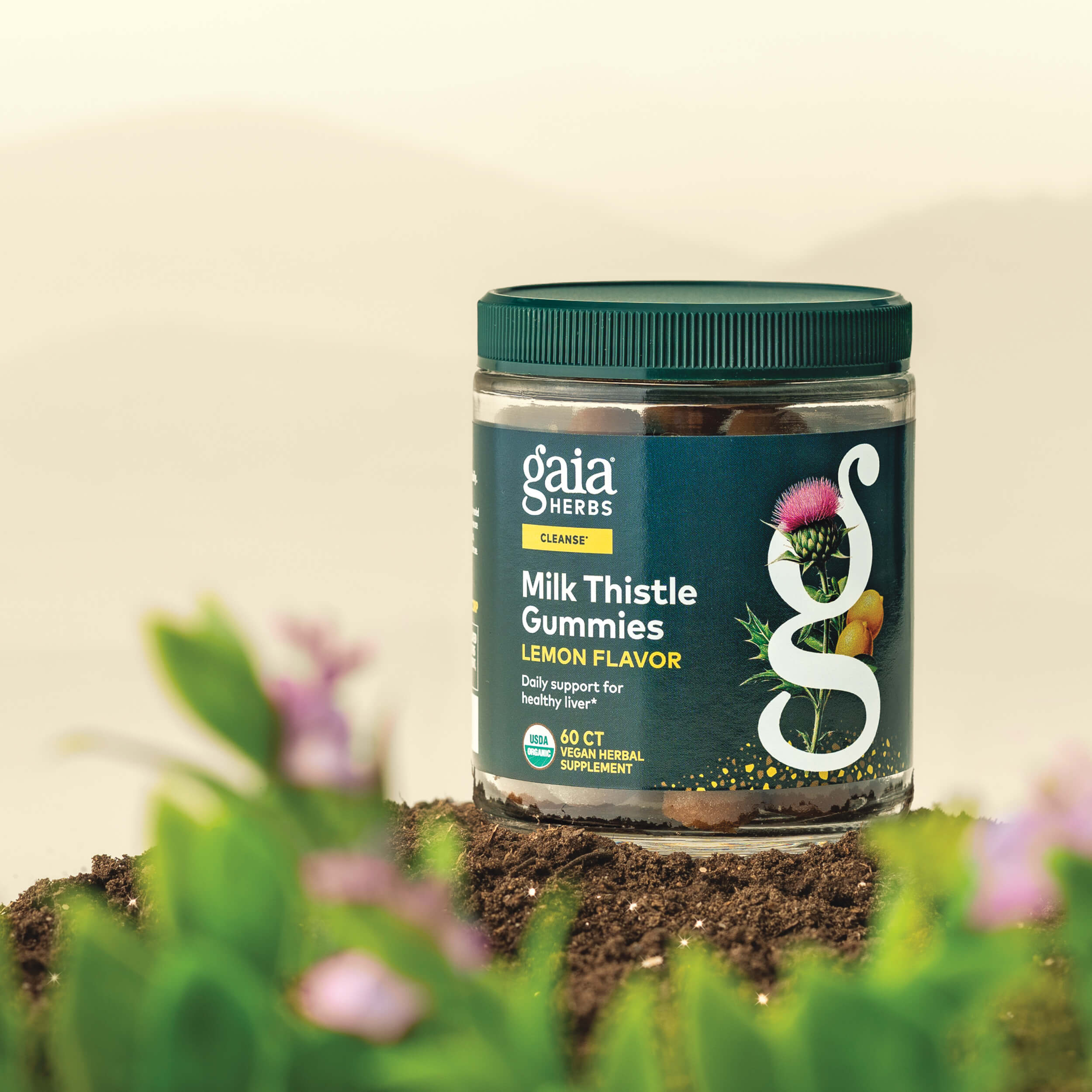 Organic Milk Thistle Gummies | Liver Support* | Gaia Herbs