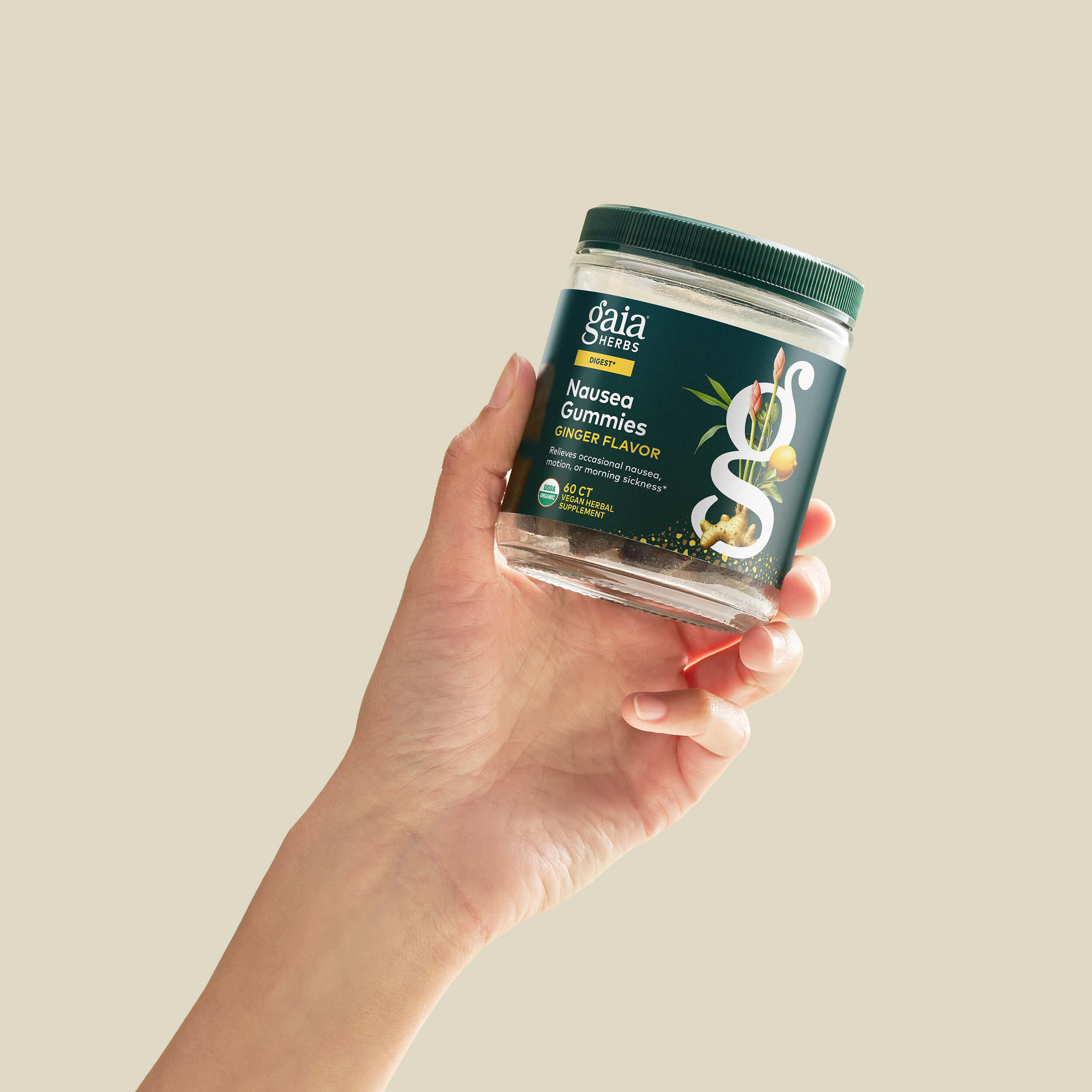 Nausea Support Gummies | Occasional Nausea* | Gaia Herbs