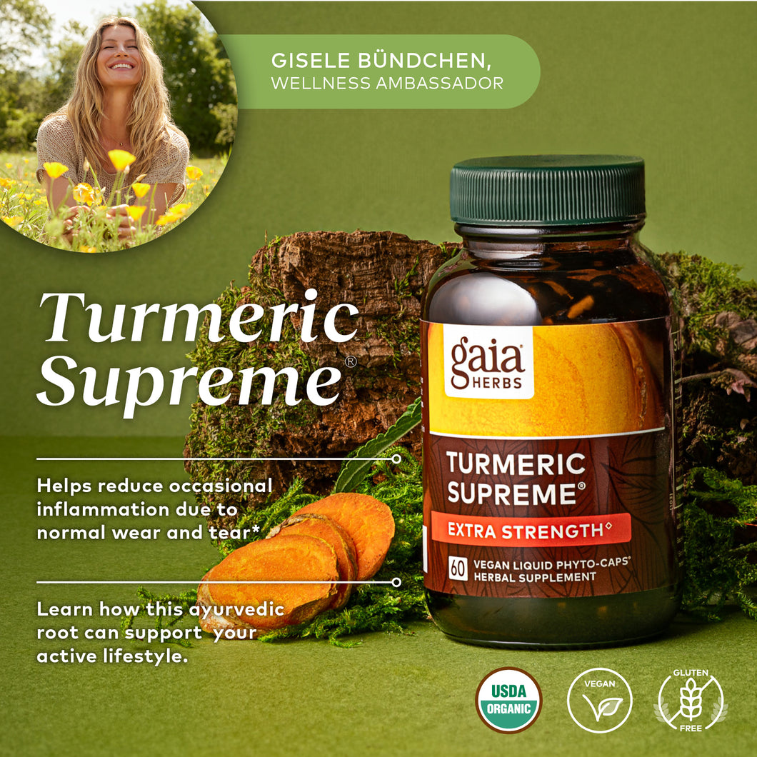 Turmeric Supplement Pills Turmeric Supreme® Gaia Herbs® Gaia Herbs®