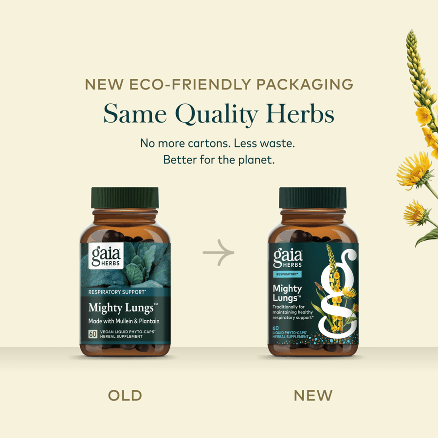 Mighty Lungs | Lung Support Supplement* | Gaia Herbs