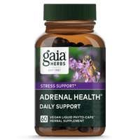 Gaia Herbs Adrenal Health Daily Support for Stress Support || 60 ct