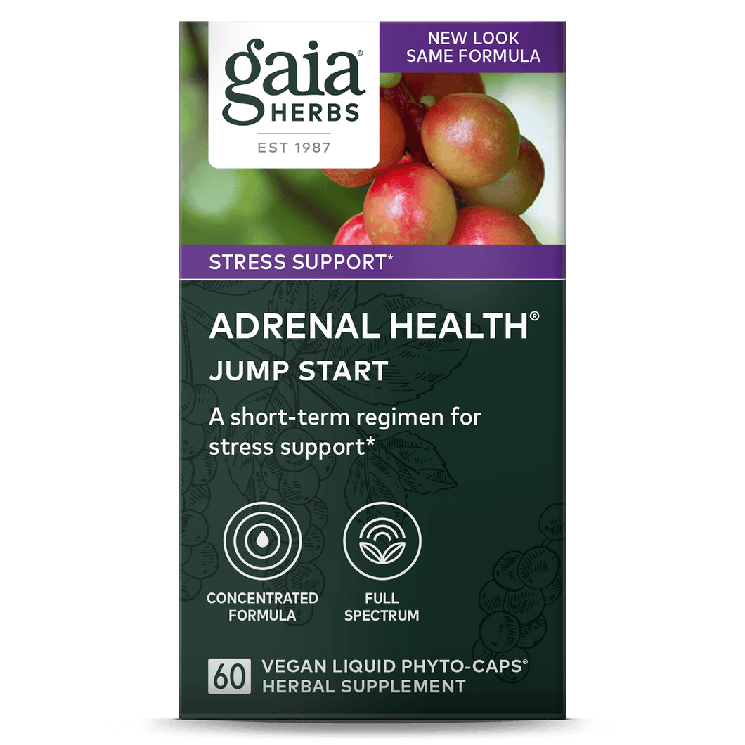 Adrenal Health Jump Start Stress Support Supplements Gaia Herbs®