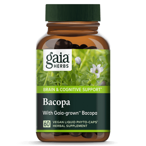 Gaia Herbs Bacopa Capsules for Brain and Cognitive Support | | 60 ct