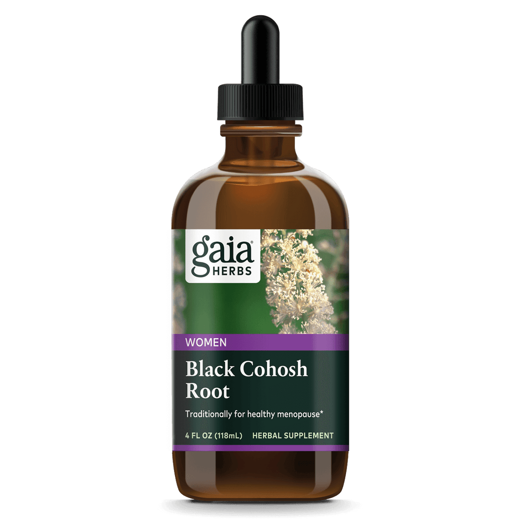Black Cohosh Liquid Extract Hot flash Support During Menopause Gaia