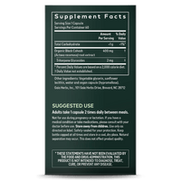 Gaia Herbs Black Cohosh supplement facts || 60 ct