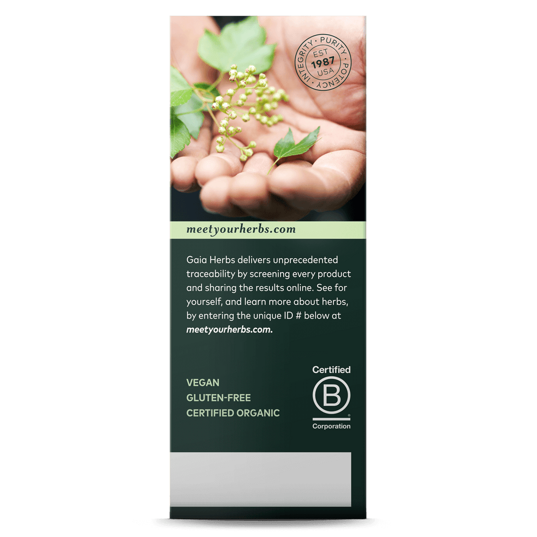 Nighttime Elderberry Syrup for Immune Support & Restful Sleep Gaia Herbs®