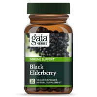Gaia Herbs Black Elderberry Pills for Immune Support || 30 ct