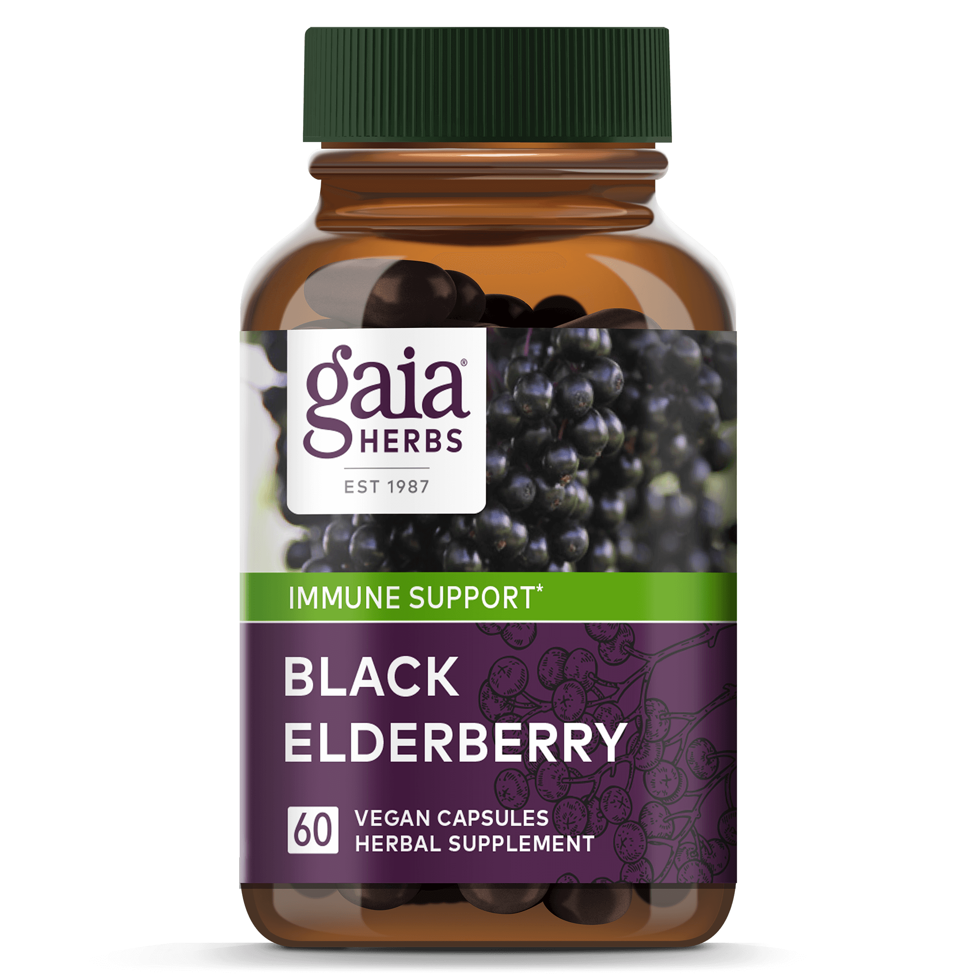 Organic Black Elderberry Supplements Gaia Herbs® Gaia Herbs®