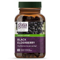 Gaia Herbs Black Elderberry for Immune Support || 120 ct