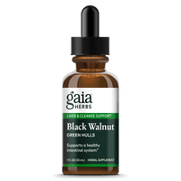 Gaia Herbs Black Walnut Extract Green Hulls for Digestive Support || 1 oz