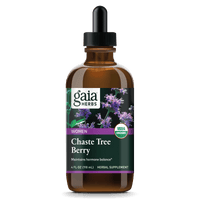 Gaia Herbs Organic Chaste Tree Berry Extract for Women || 4 oz