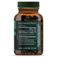 Gaia Herbs Cinnamon Bark supplement facts || 120 ct