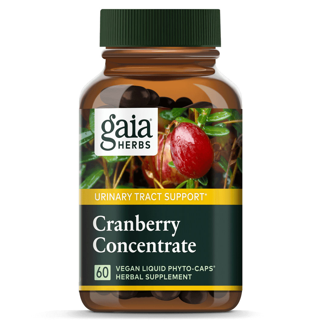 Gaia Herbs Cranberry Pills for Urinary Tract Support || 60 ct