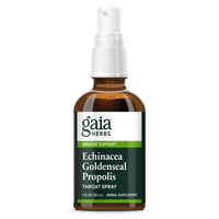 Gaia Herbs Echinacea Goldenseal Propolis Throat Spray for Immune Support || 1 oz