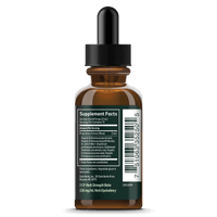 Gaia Herbs Echinacea Goldenseal Supreme, Vegetable Glycerin Extract supplement facts || 1 oz