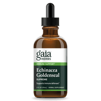 Gaia Herbs Echinacea Goldenseal Supreme for Immune Support || 2 oz