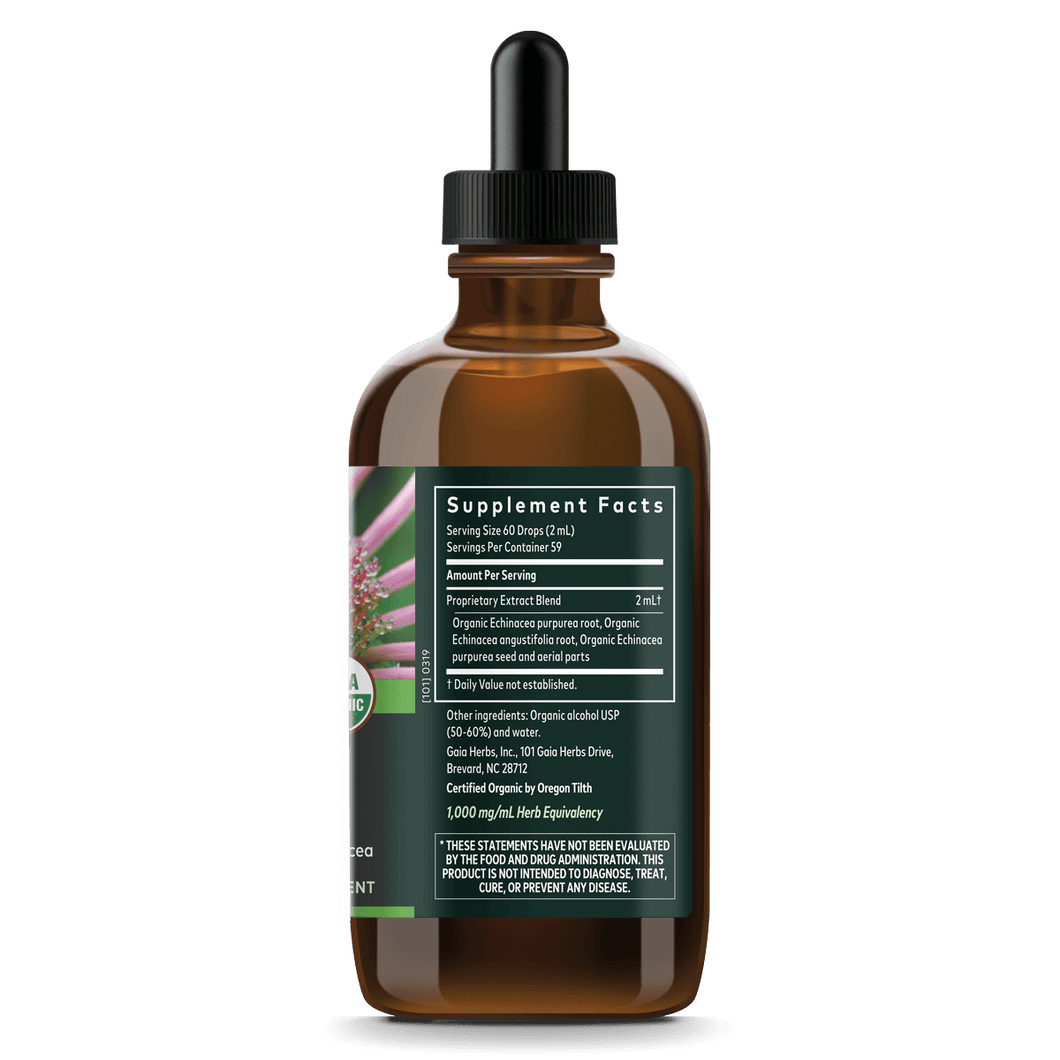 Echinacea Supreme, Certified Organic Gaia Herbs®