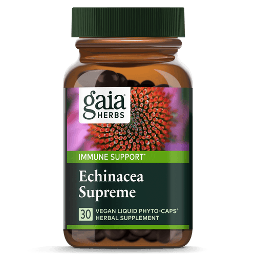 Gaia Herbs Echinacea Supreme for Immune Support || 30 ct
