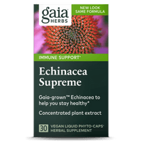 Gaia Herbs Echinacea Supreme carton front || 30 ct