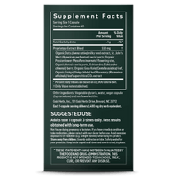 Gaia Herbs Emotional Balance for Stress Support Supp Facts || 60 ct