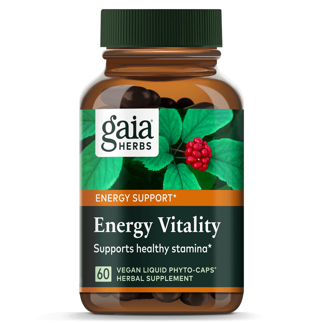 Gaia Herbs Energy Vitality for Energy Support || 60 ct