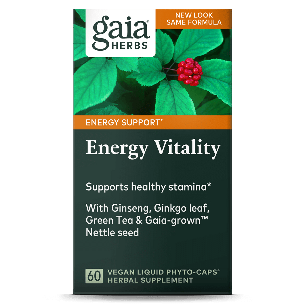 Herbal Energy Support with Gingko & Ginseng Gaia Herbs Gaia Herbs®