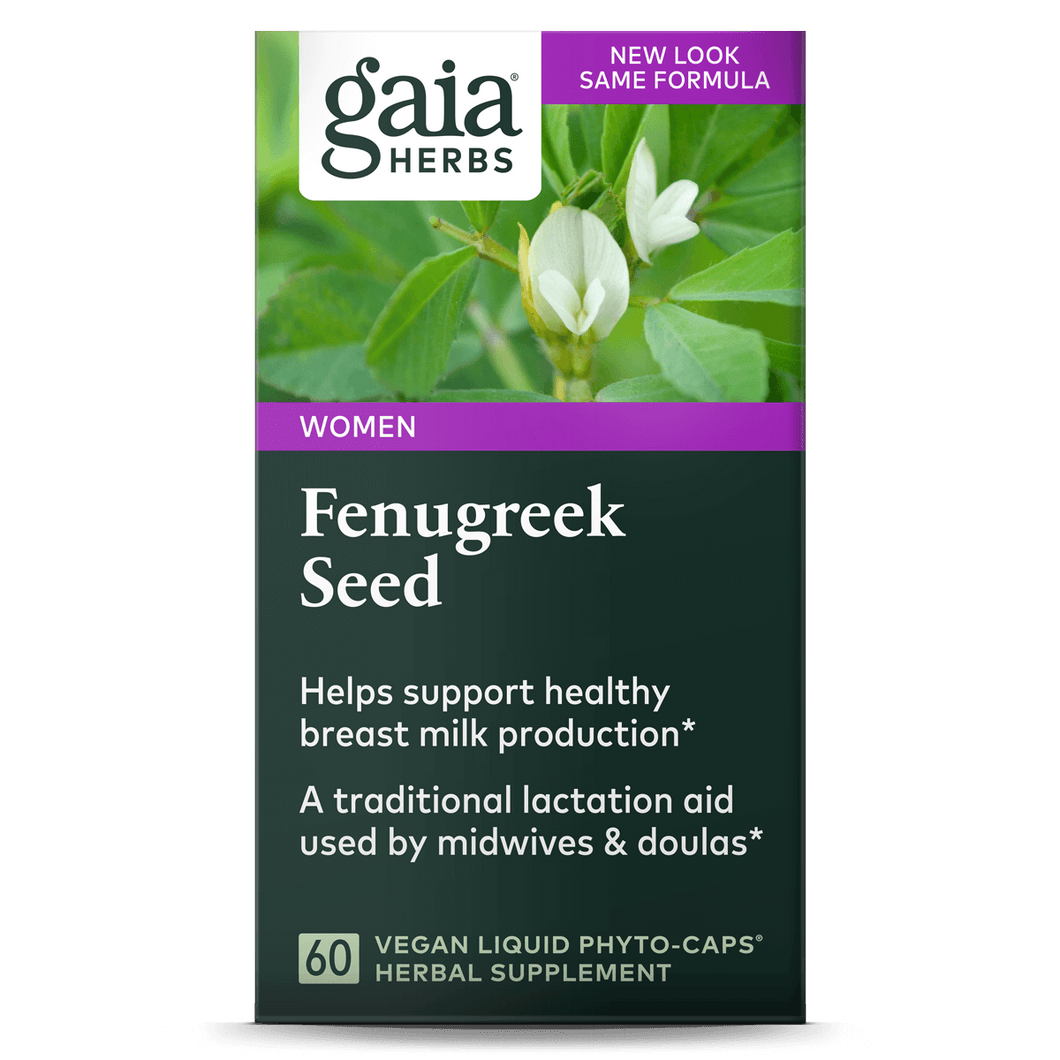 Organic Fenugreek Pills, Supplements to Support Lactation Gaia Herbs®