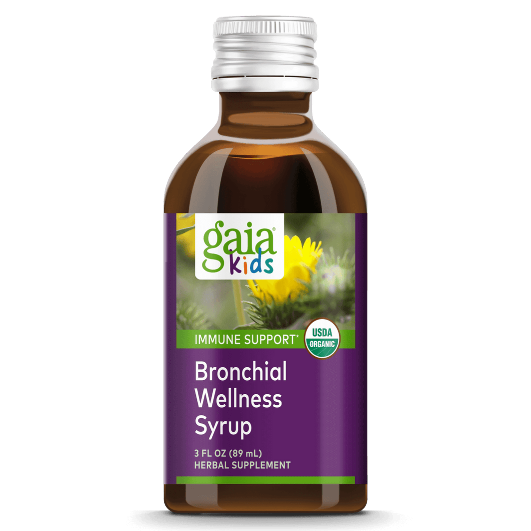 GaiaKids® Bronchial Wellness Syrup for Immune Support || 3 oz