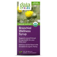 GaiaKids® Bronchial Wellness Syrup carton front || 3 oz