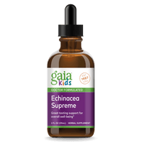 Gaia Herbs GaiaKids Echinacea Supreme for Immune Support || 2 oz