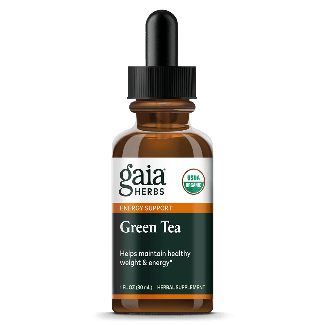 Gaia Herbs Green Tea Extract, Certified Organic for Energy Support