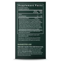 Gaia Herbs Hair, Skin & Nail Support supplement facts || 60 ct