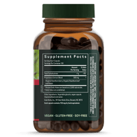 Gaia Herbs Hawthorn Supreme supplement facts || 120 ct