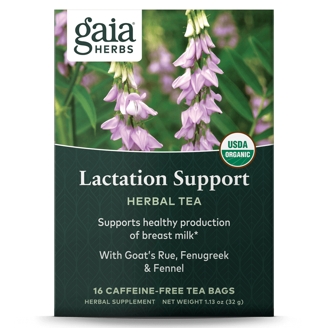 Gaia Herbs Lactation Support Herbal Tea for Women || 16 ct