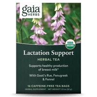 Gaia Herbs Lactation Support Herbal Tea for Women || 16 ct